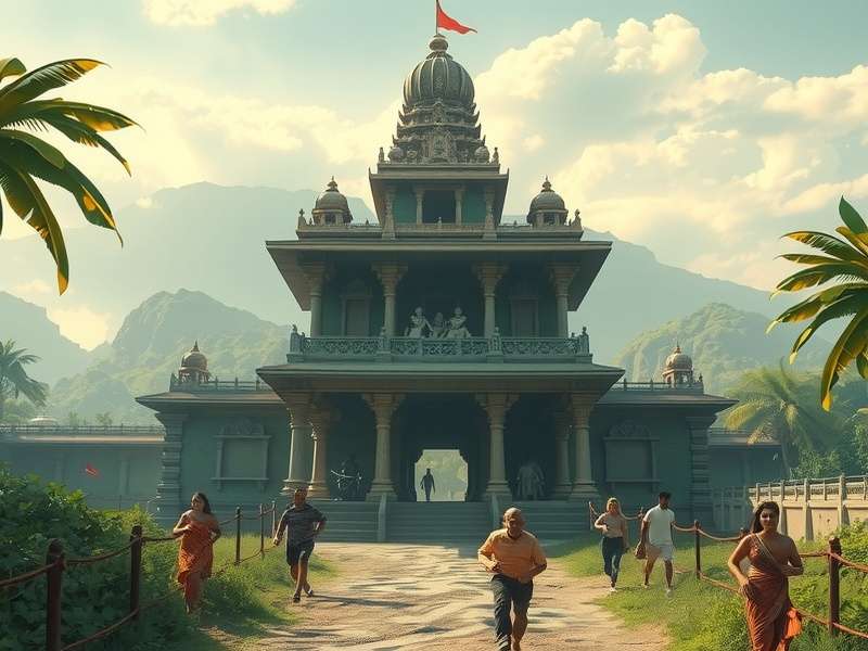 Temple Run Autoplay gameplay screenshot
