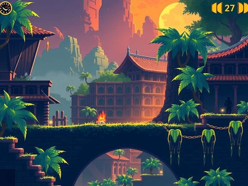 Chromebook पर Temple Run गेमप्ले