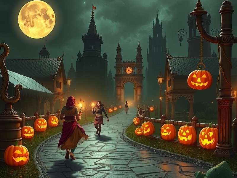 Temple Run Two Halloween गेमप्ले