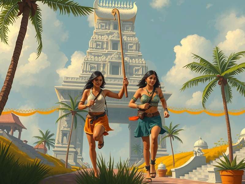 Temple Run महिला खिलाड़ी