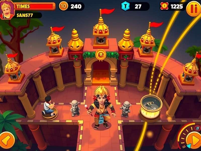 Temple Run Bots Demonstration