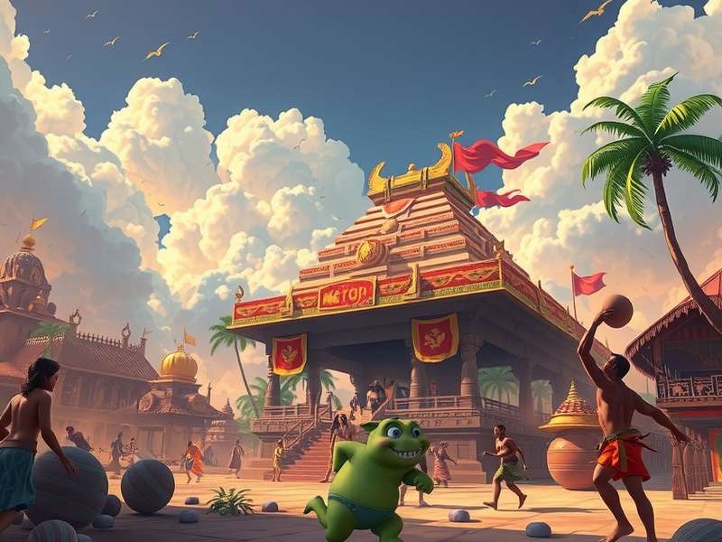 Temple Run IIIIIIIXL गेमप्ले स्क्रीनशॉट