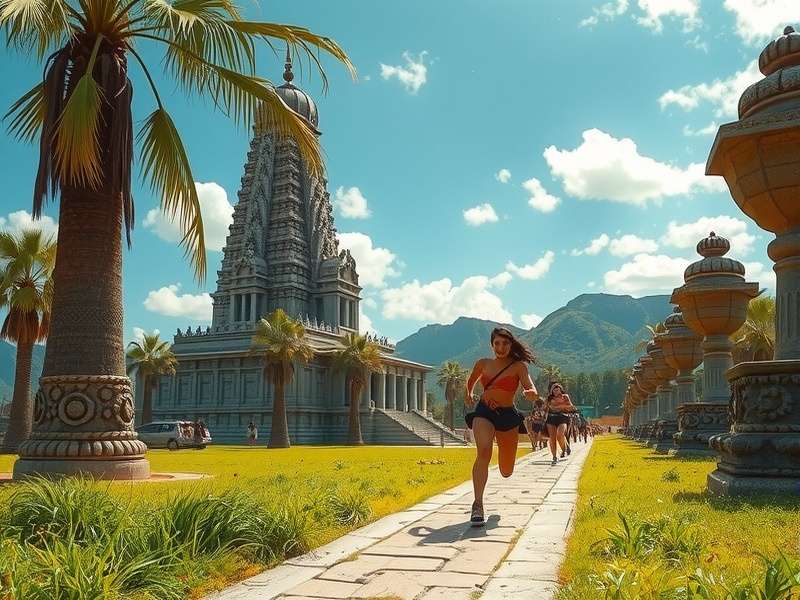 Temple Run Woman Run Gameplay