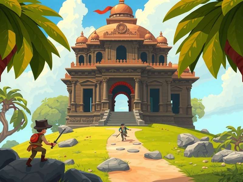 Temple Run Oz Gameplay Screenshot