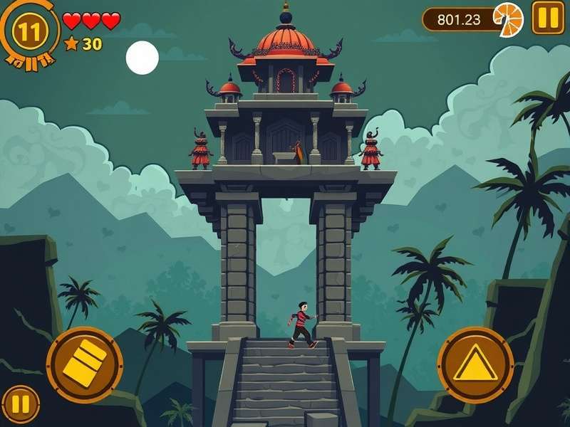 Temple Run Classic 11 गेमप्ले स्क्रीनशॉट