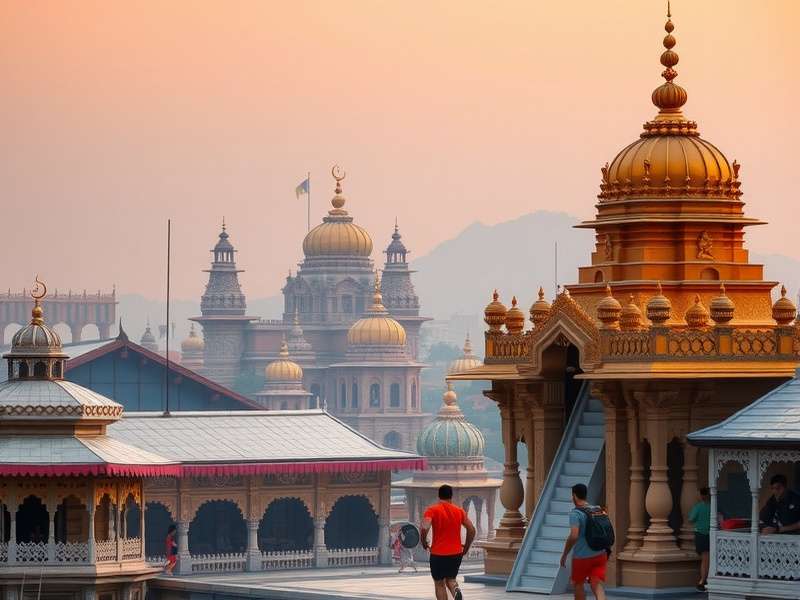 गोल्डन टेम्पल रनिंग गेमप्ले