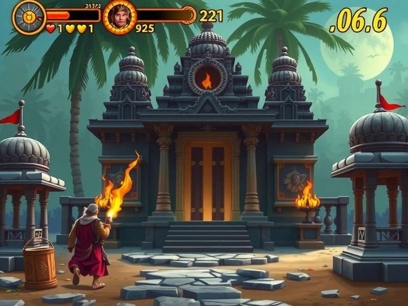 Temple Run User 6666 gameplay screenshot