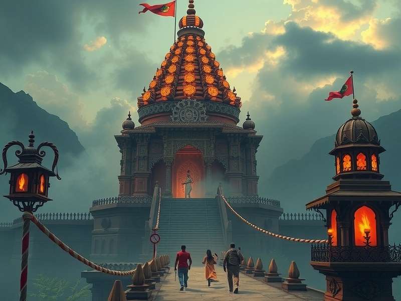 Temple Run Mane-Kitto गेमप्ले स्क्रीनशॉट
