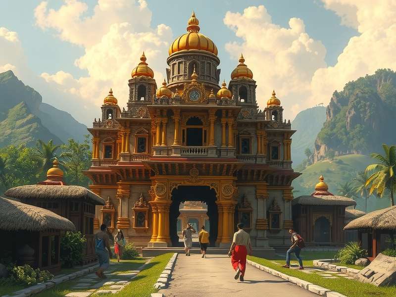 Temple Run 0987654 गेमप्ले स्क्रीनशॉट