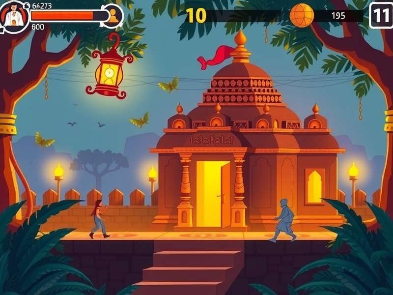 AI vs Human performance comparison chart in Temple Run