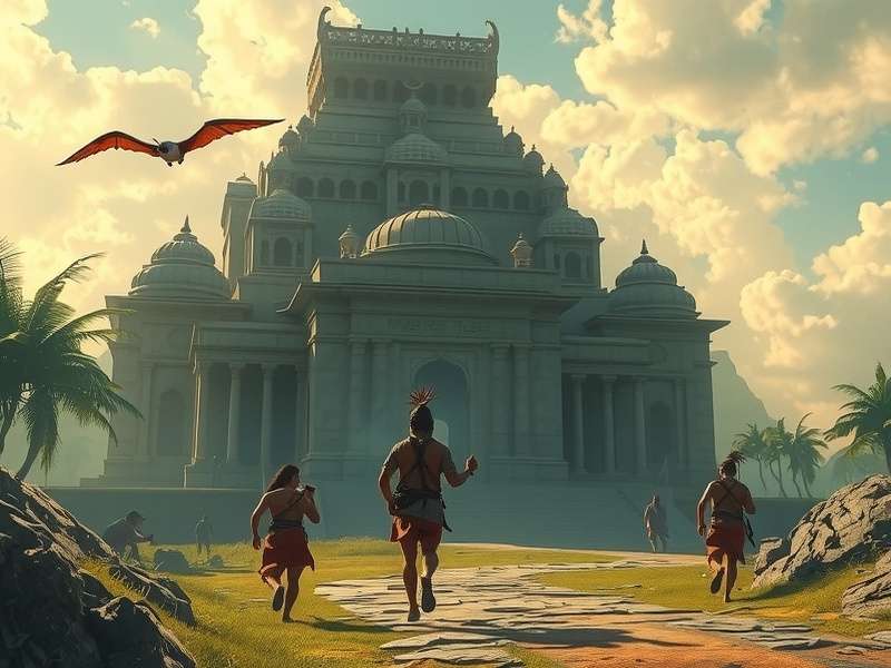 Temple Run Lost Ozzie गेमप्ले
