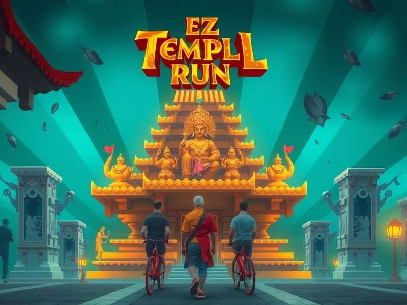 66 EZ Temple Run गेमप्ले स्क्रीनशॉट