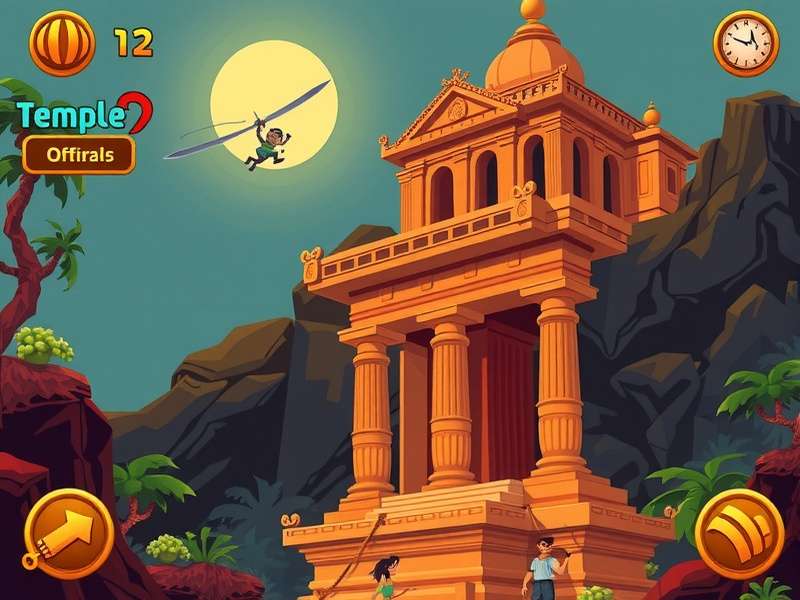 Temple Run TV Game Screenshot