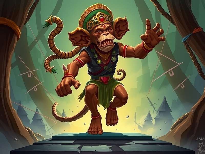 Temple Run Monkey Demon गेमप्ले