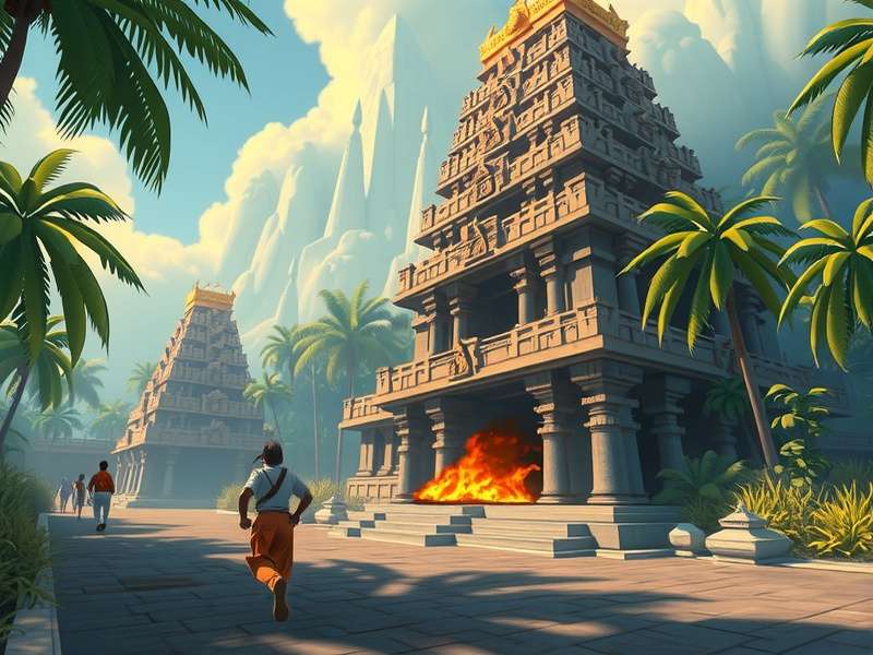 Temple Run 2 2017 गेमप्ले स्क्रीनशॉट