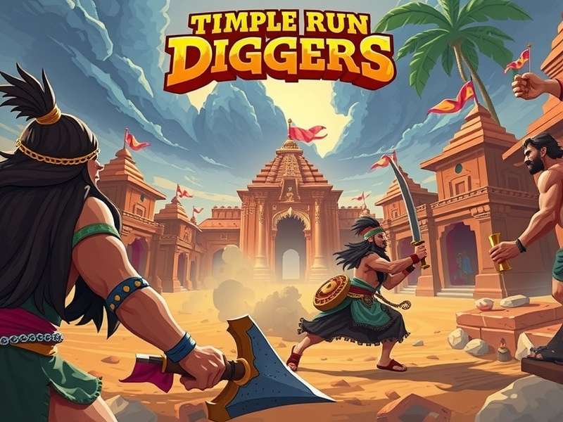 Barry Bones - Temple Run Diggers Character