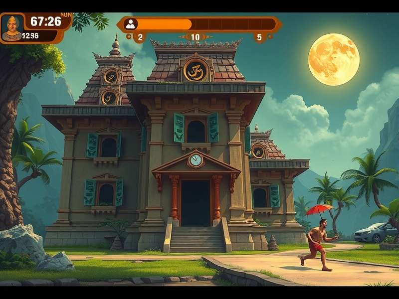 Temple Run 6726 NW गेमप्ले स्क्रीनशॉट