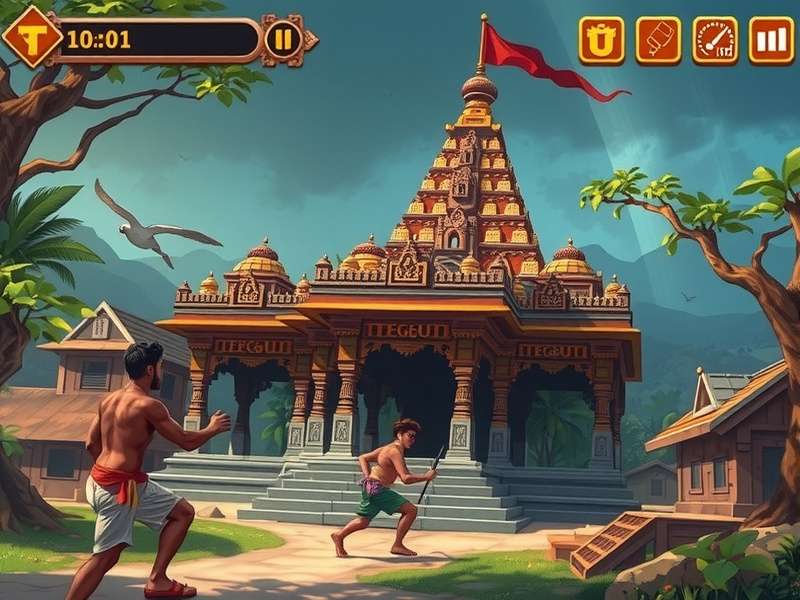 Temple Run Gameplay Screenshot