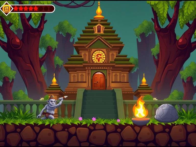 Temple Run Gameplay Screenshot