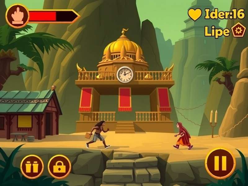 Temple Run Game Main Screen