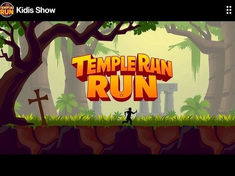 Temple Run Kids Show gameplay