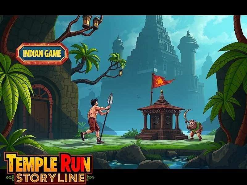 Temple Run 3D Gameplay Screenshot