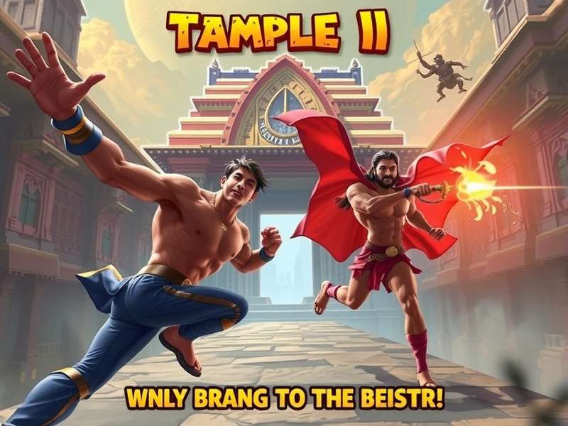 Temple Run Character Selection Screen