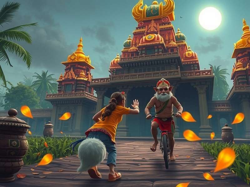 Temple Run Snokido FNAF गेमप्ले