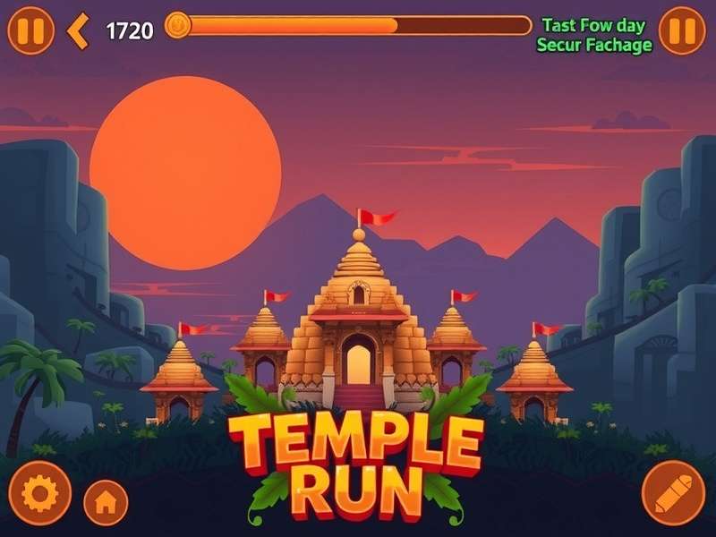 Temple Run Game Interface Overview