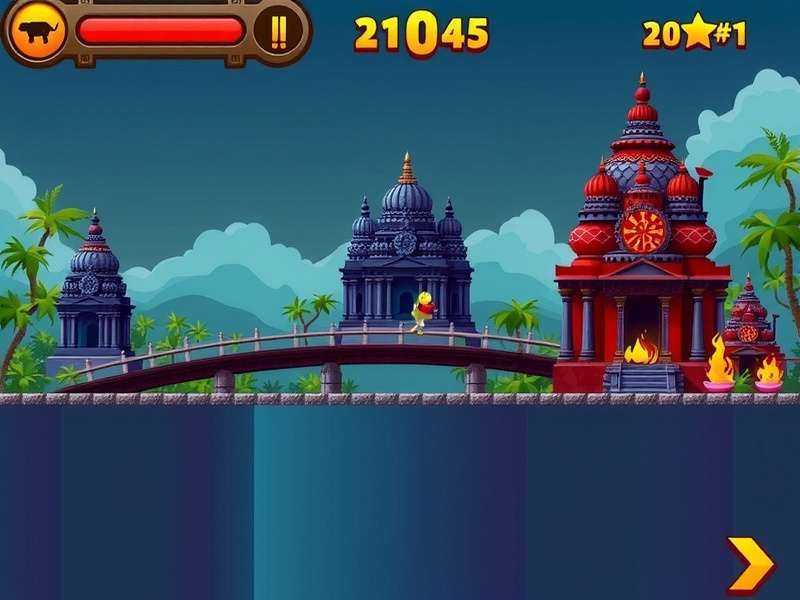 Temple Run Gameplay HDFC Screenshot