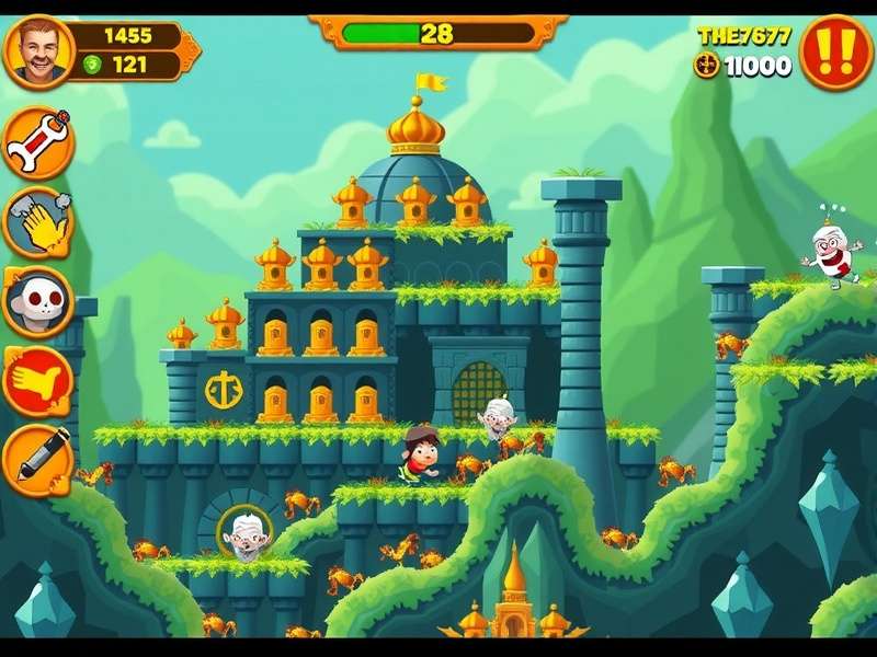 Temple Run Unblocked 7777 गेमप्ले