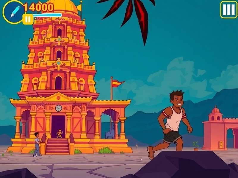 Temple Run Flashboy Gameclub gameplay screenshot