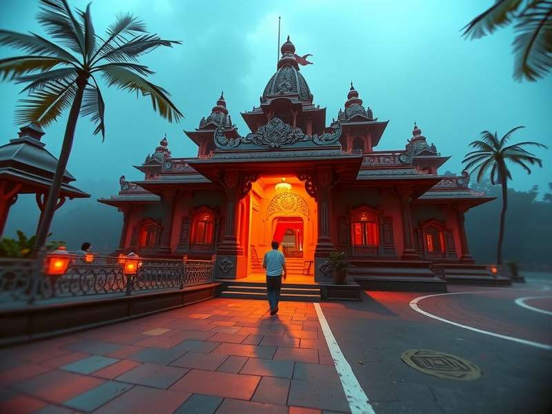 Temple Run VR 360 गेमप्ले दृश्य