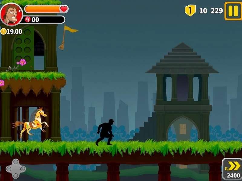 Temple Run 2012 Gameplay Screenshot