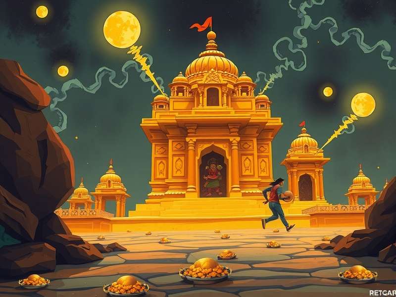 Temple Run Gameplay Screenshot