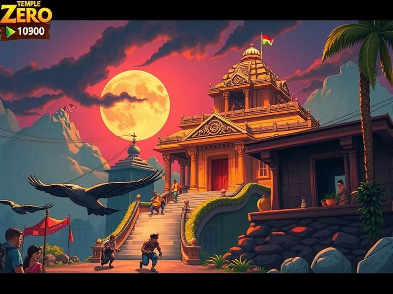 Temple Run Zero Games gameplay screenshot