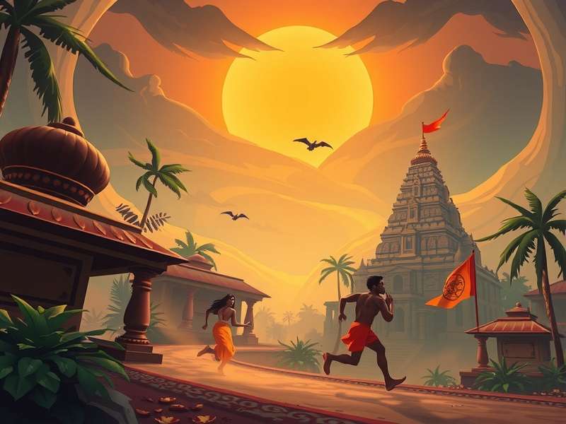 Temple Run Two 250m गेमप्ले