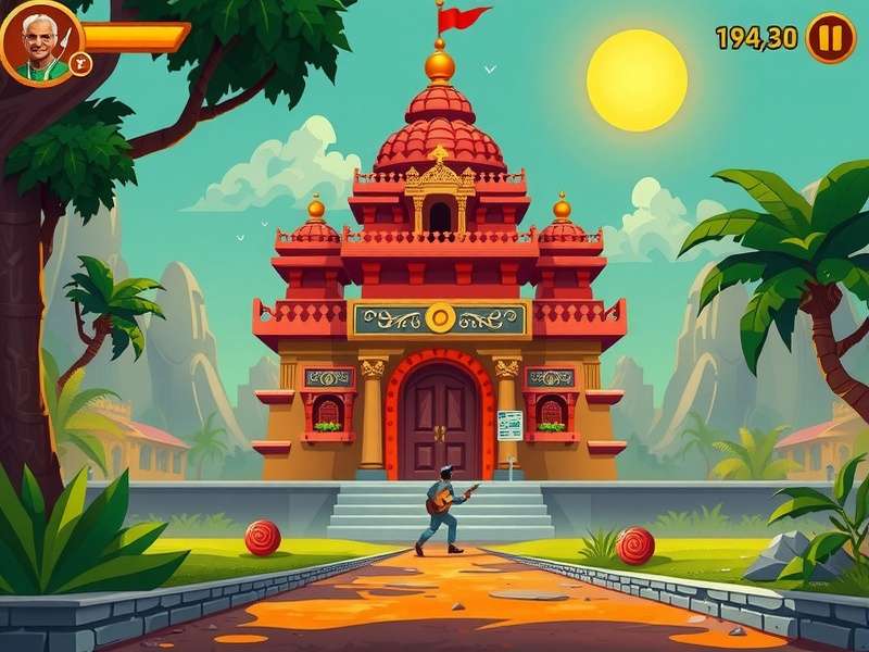 Temple Run iOS Music Interface