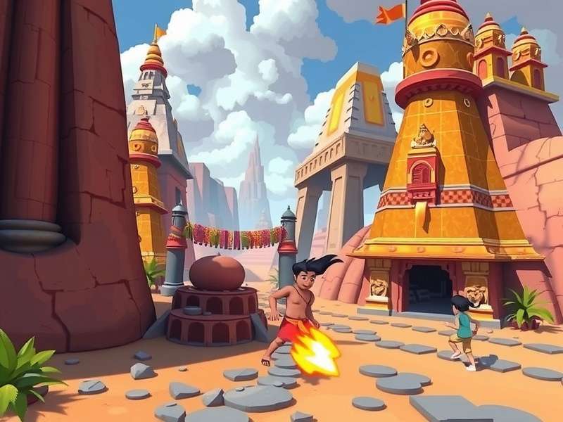 Temple Run Nickelodeon कंट्रोल्स डेमो