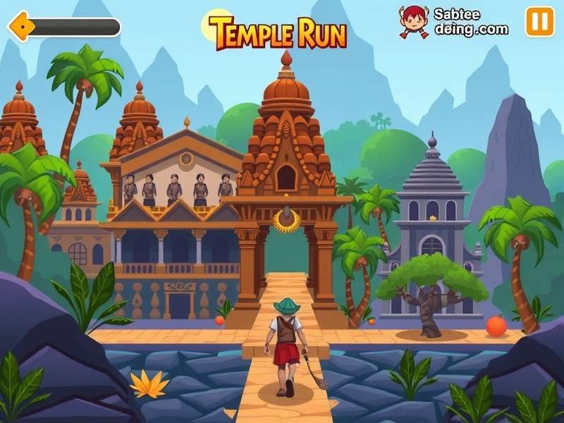 YouTube Temple Run Game Screenshot