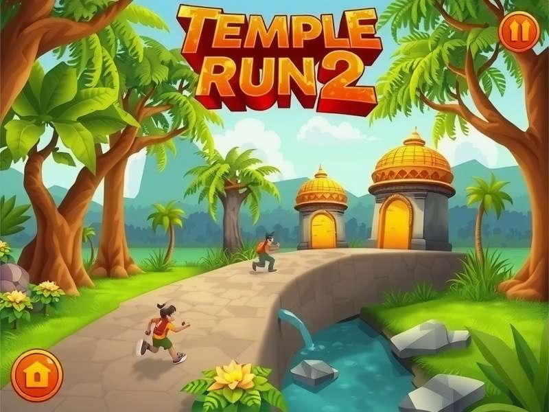 HappyMod Temple Run 2 gameplay screenshot