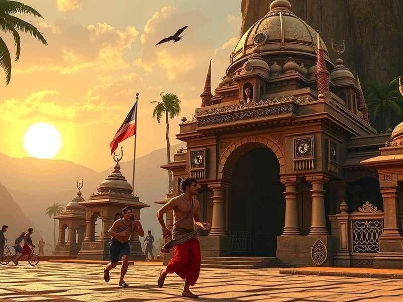 Temple Run Google Chrome Gameplay