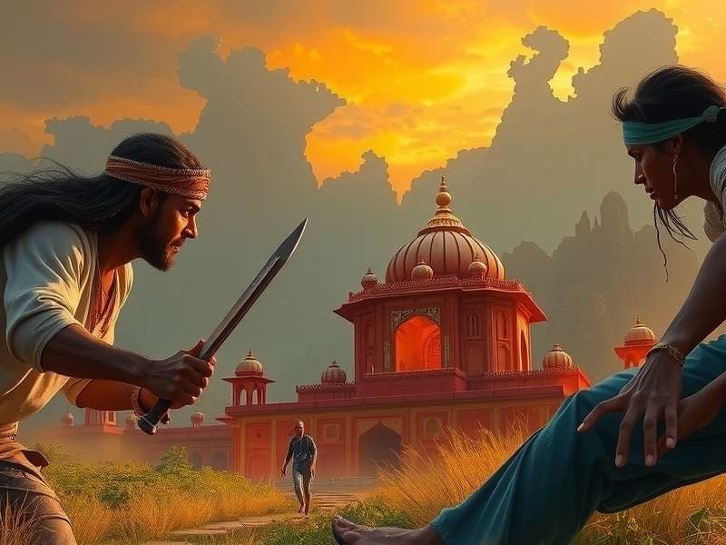Temple Run Novel Blake character in action