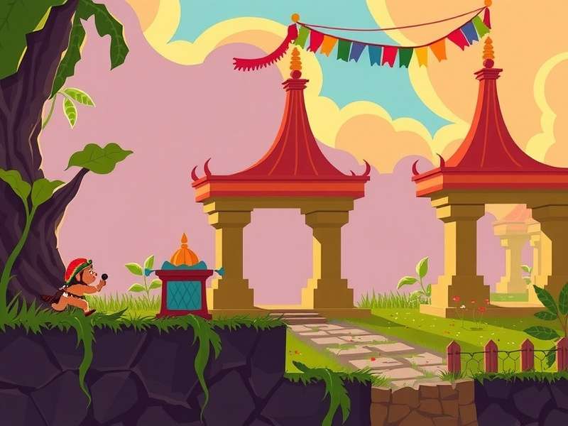Temple Run Paper Gameplay