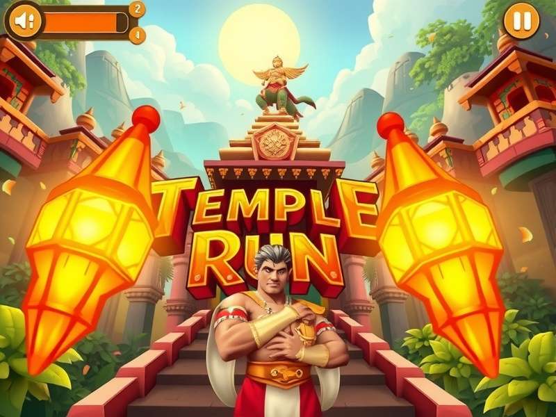 Temple Run 3D गेमप्ले स्क्रीनशॉट