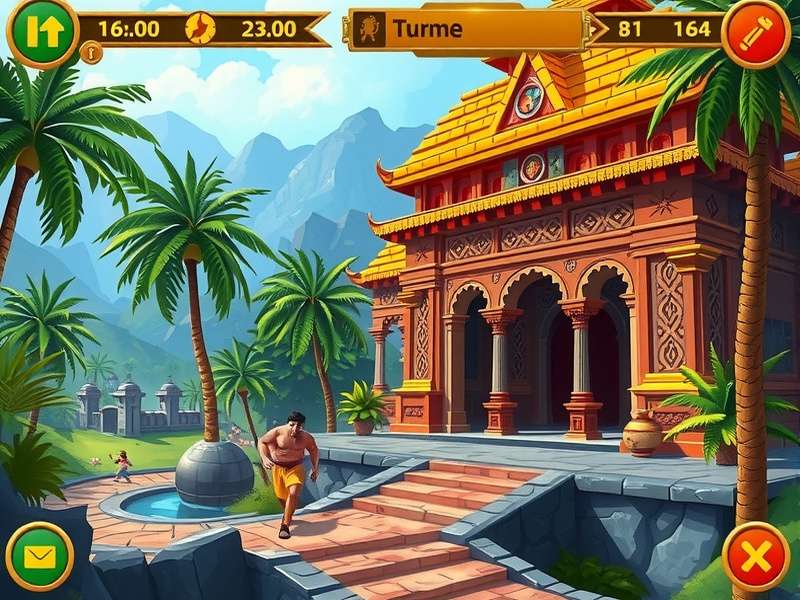 Temple Run Unblocked 66 गेमप्ले