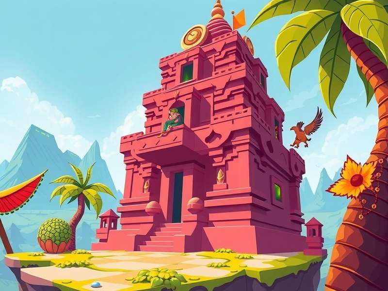 Temple Run gameplay screenshot