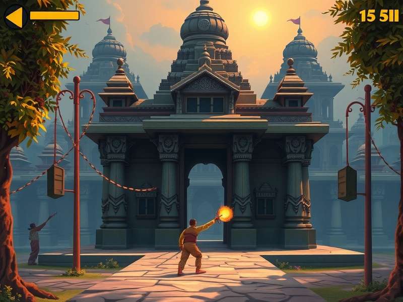 Temple Run iOS 32 गेमप्ले स्क्रीनशॉट