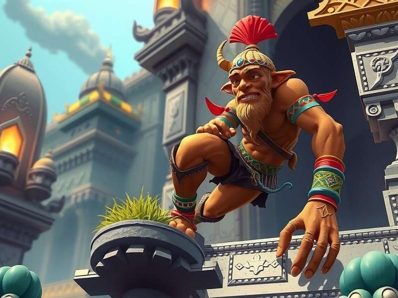 Temple Run Oz gameplay screenshot