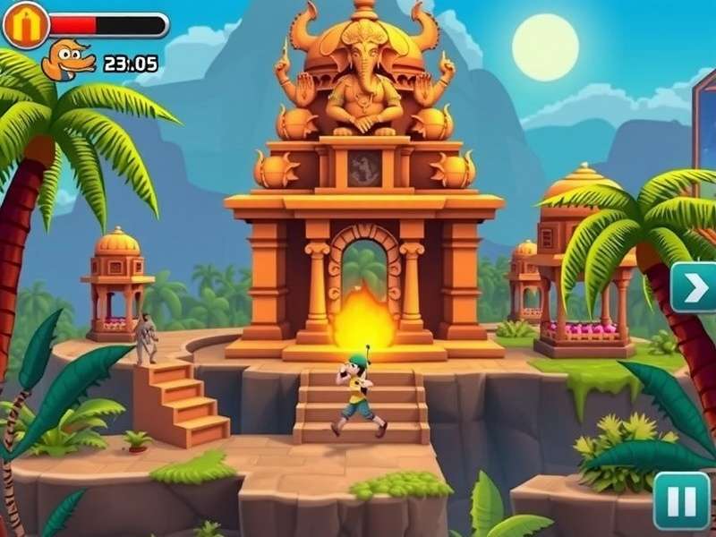 Temple Run Classic Gameplay Screenshot